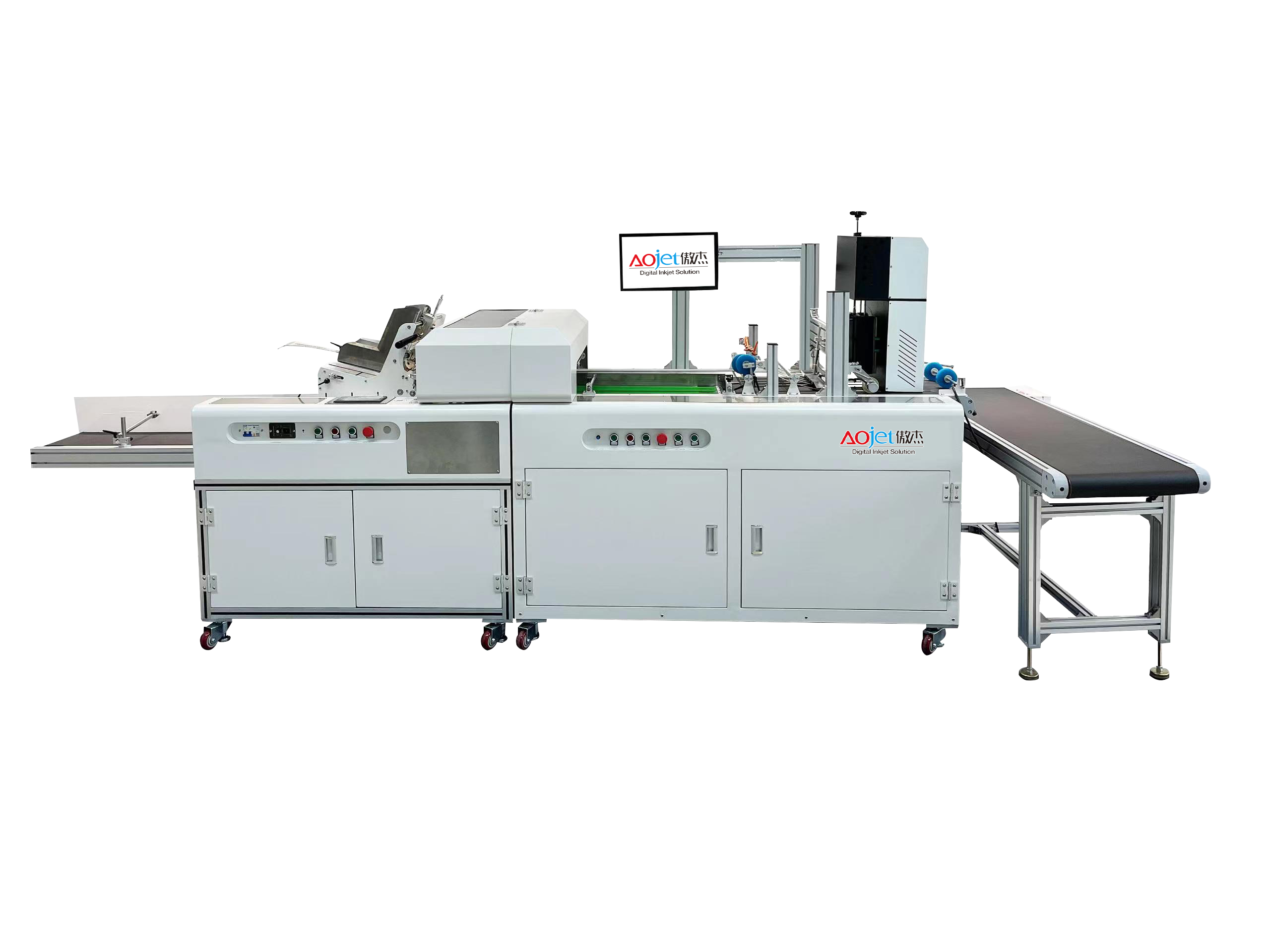 AJ-2101ZD Fully Automatic Paper Bag Color Digital Printing Machine